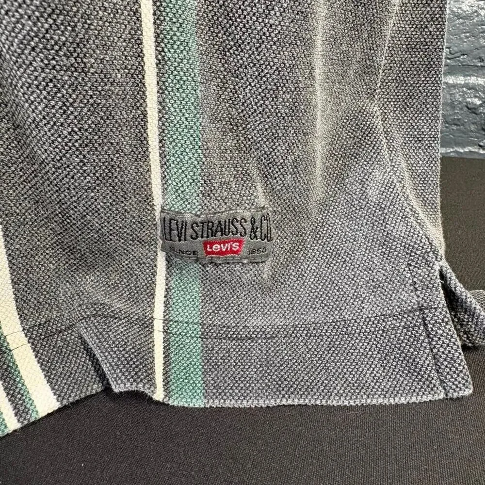 90's Vintage Levi’s SilverTab Quality Clothing Polo Shirt - Men’s M